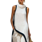 Leonor| Conjunto de Lino Elegante