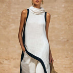Leonor| Conjunto de Lino Elegante