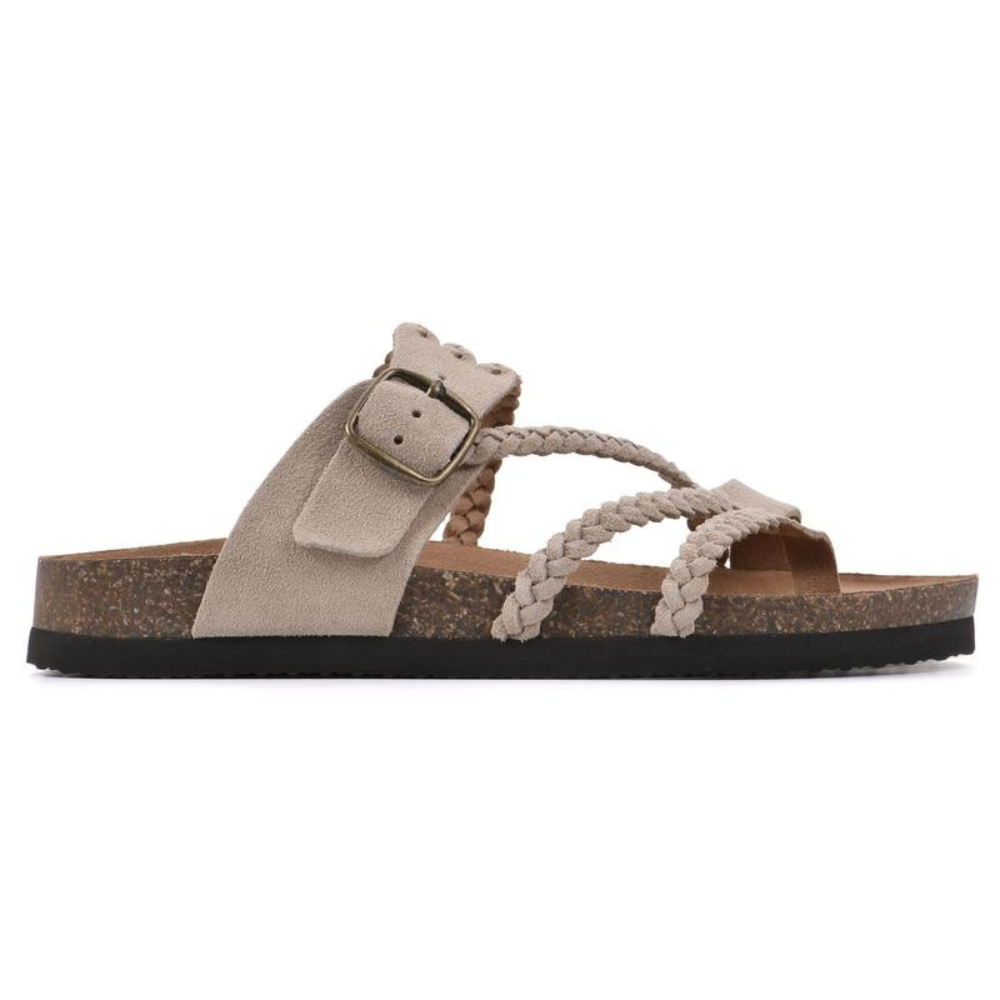 Gema | Sandalias de corcho trenzado