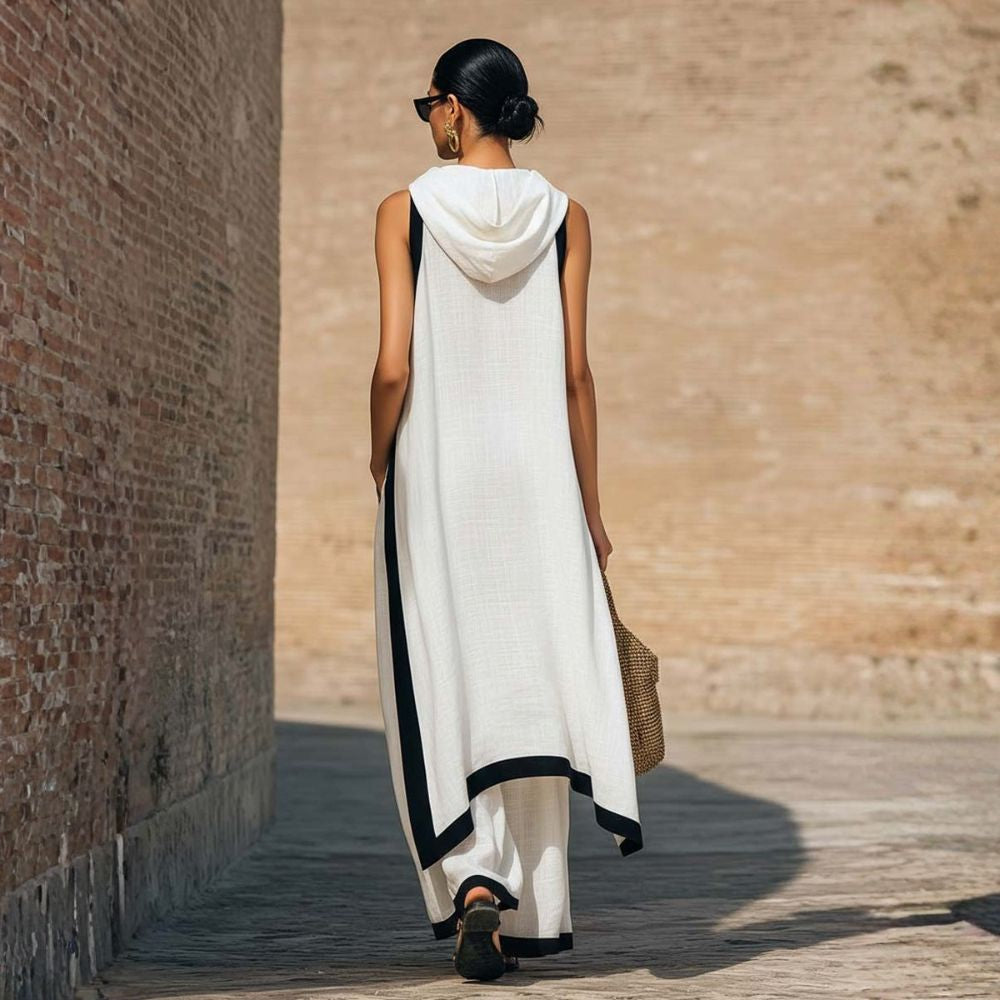 Leonor| Conjunto de Lino Elegante