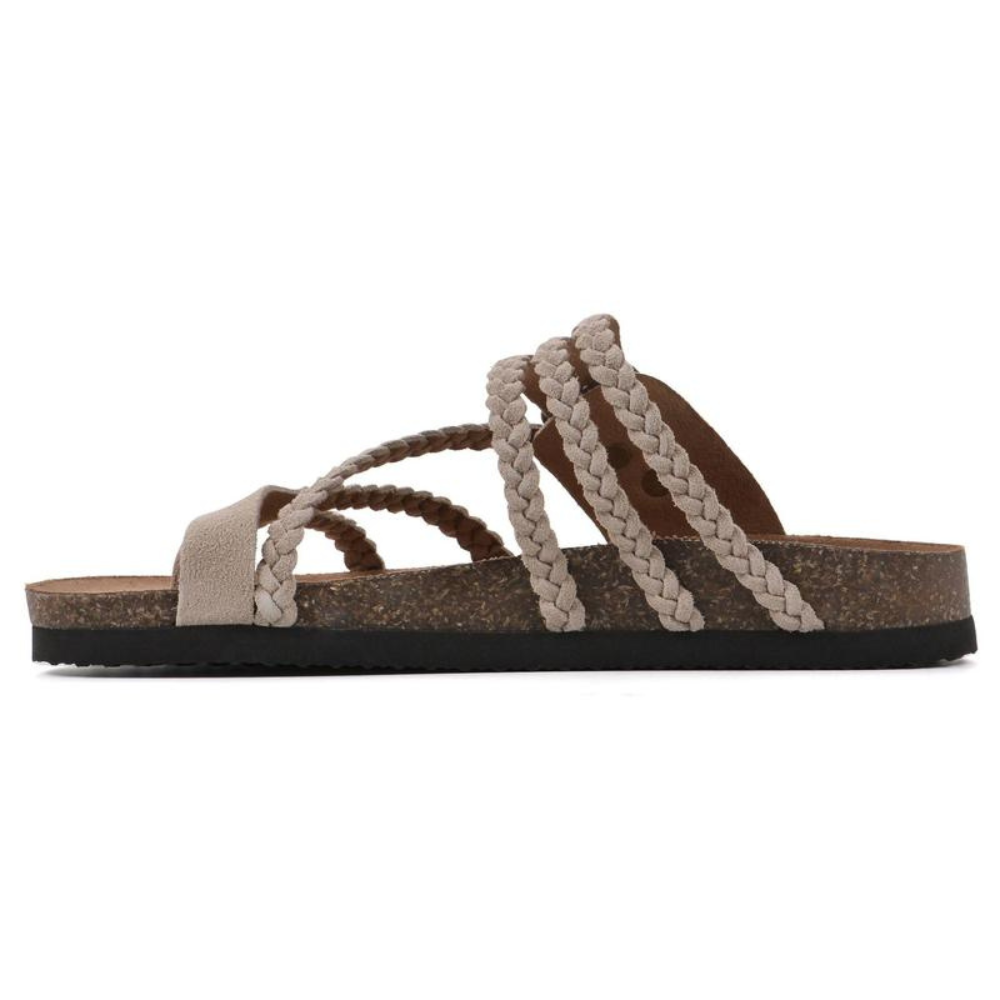 Gema | Sandalias de corcho trenzado