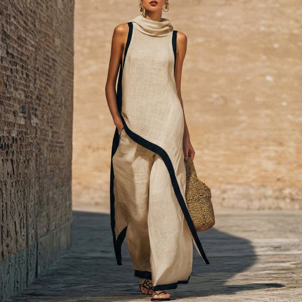 Leonor| Conjunto de Lino Elegante